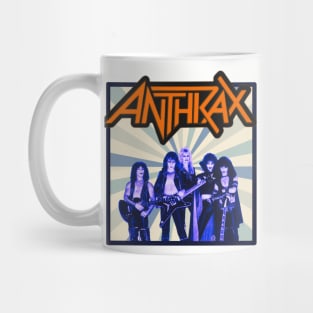 Anthrax Retro 70s Style Mug